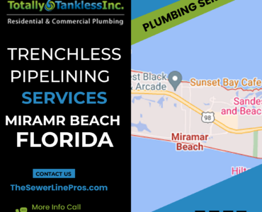 Trenchless Sewer Repair in Miramar Beach