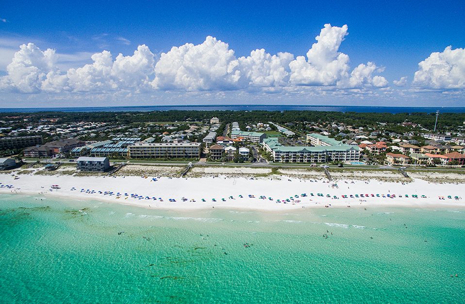 Scenic view of Miramar Beach, Florida