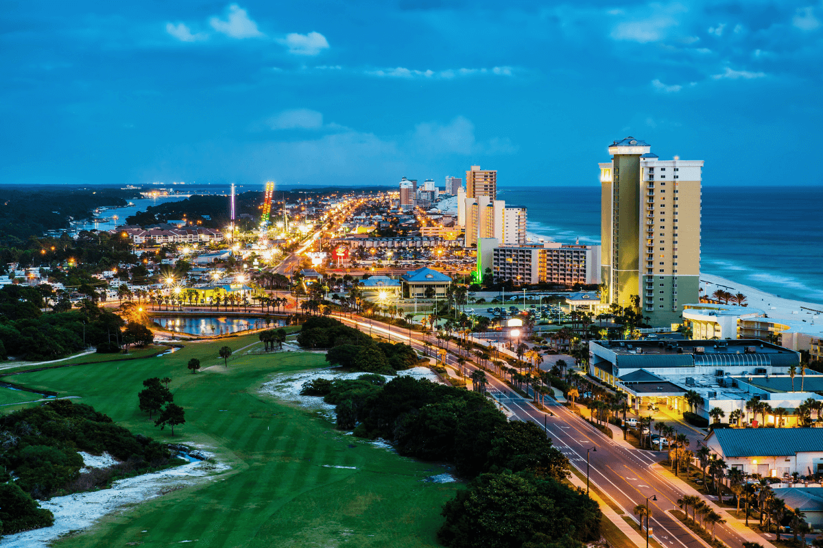 Excavating a trench in Panama City to repair underground pipes