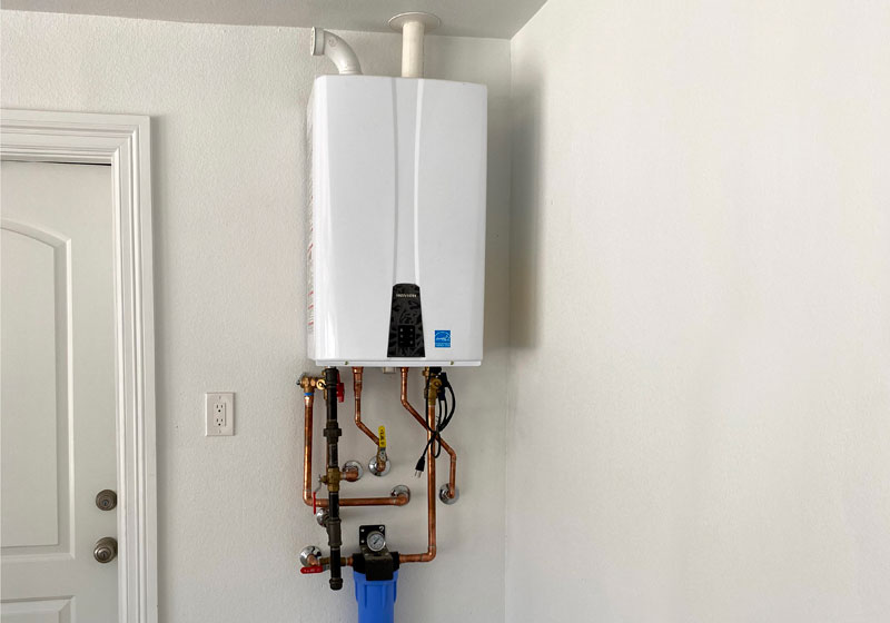 Tankless Water Heater System Setup