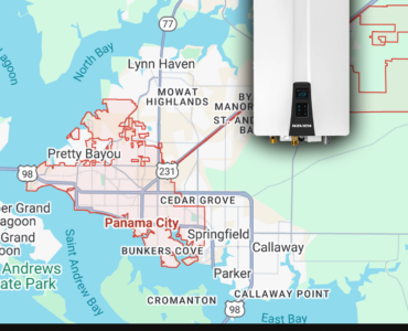 Tankless water heater installation in Panama City, FL by Totally Tankless FL